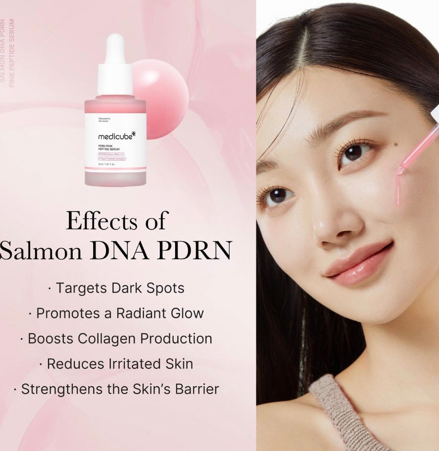MEDICUBE- PDRN Pink Peptide Glow Serum