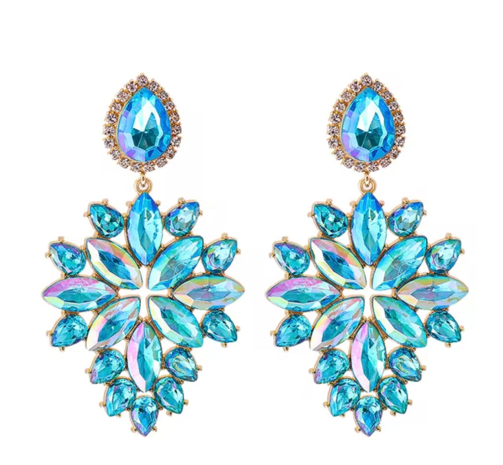 Celestial Bloom Statement Earrings