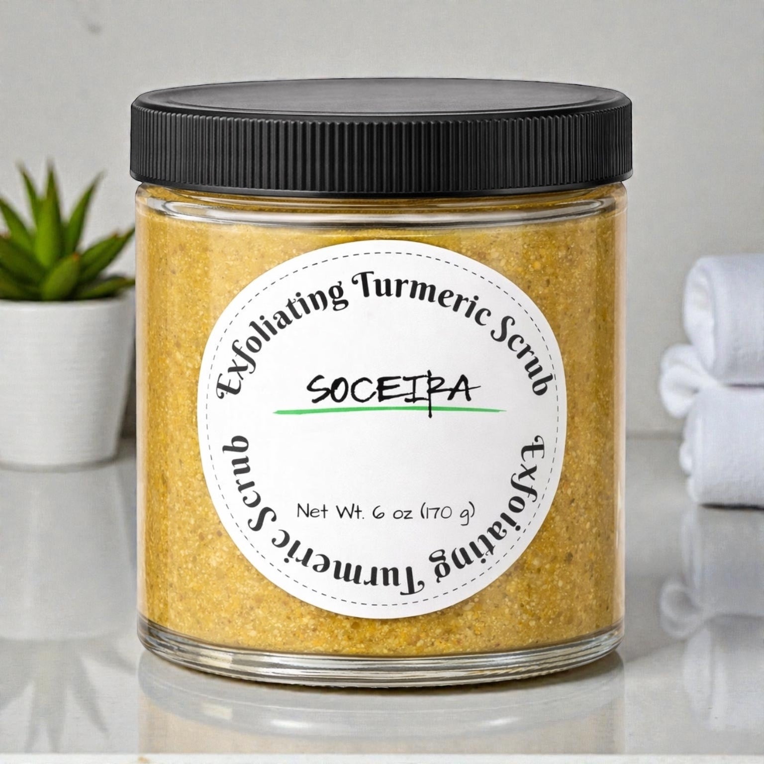 Exfoliating Turmeric Scrub