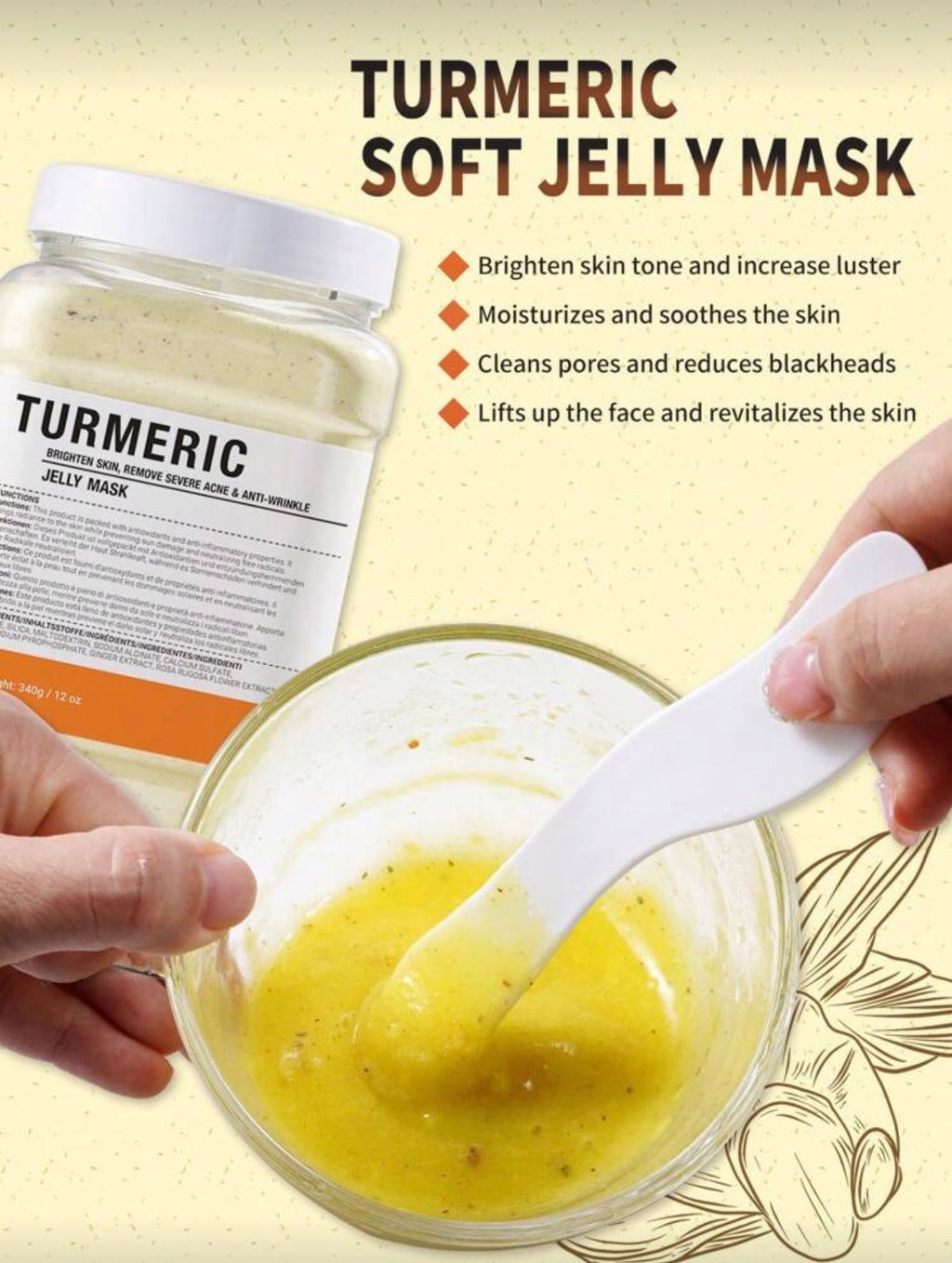 Golden Glow Turmeric Jelly Mask