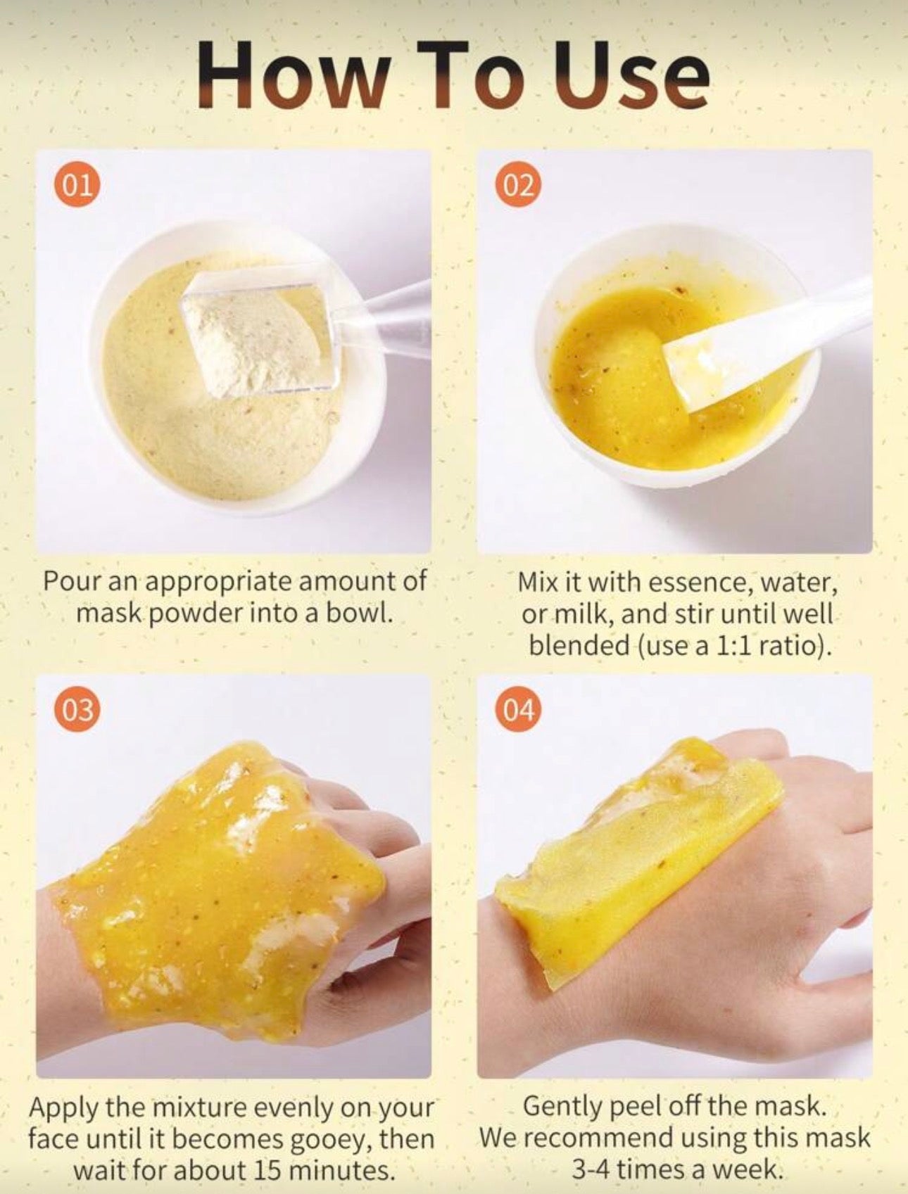 Golden Glow Turmeric Jelly Mask