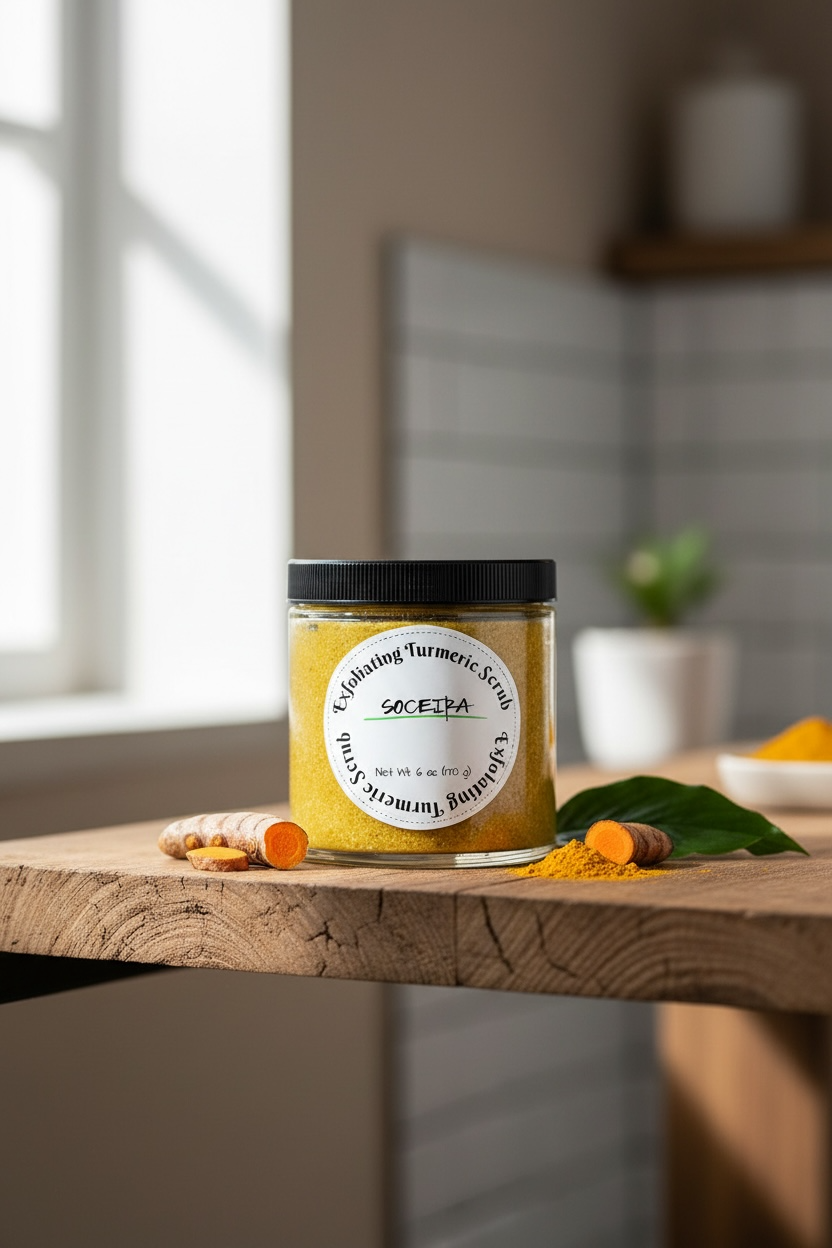 Exfoliating Turmeric Scrub