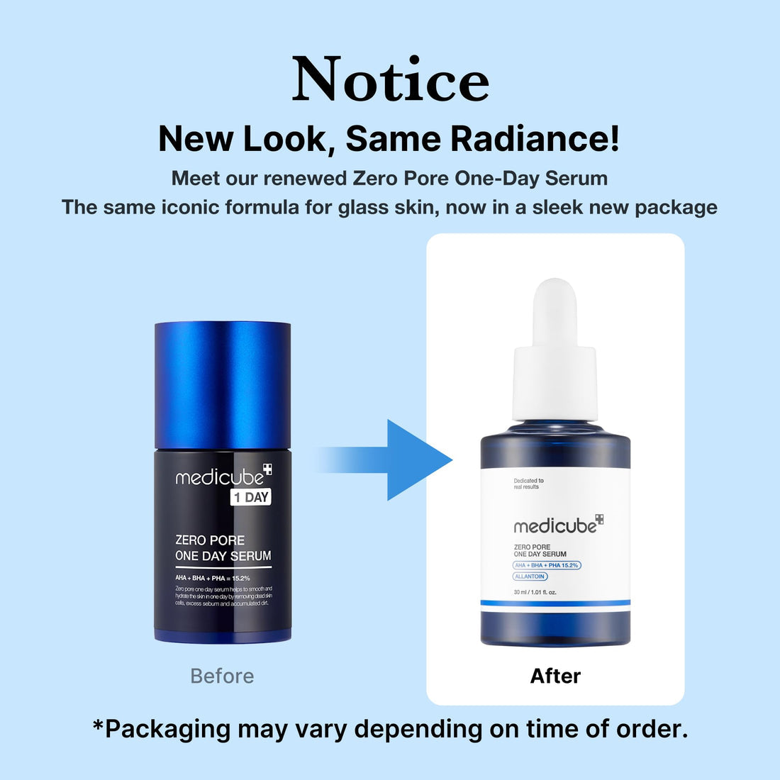 MEDICUBE - Zero Pore One-day Serum
