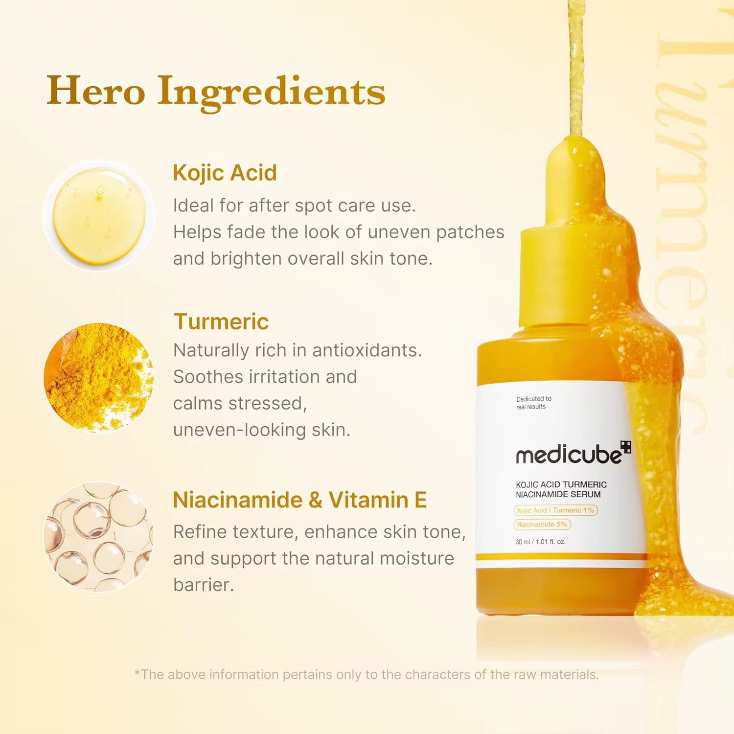 MEDICUBE -Kojic Acid Turmeric Clarifying & Balancing Capsule Serum
