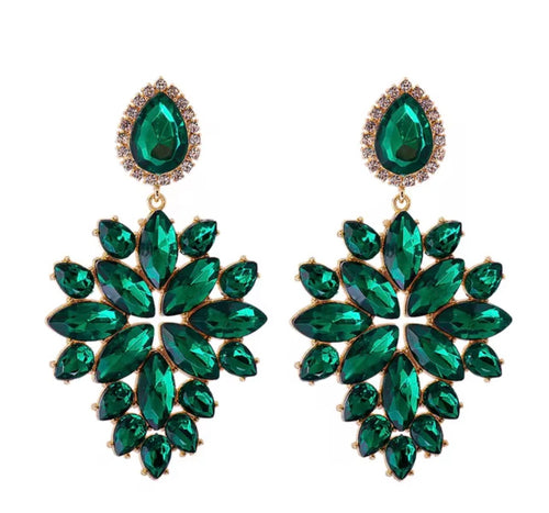 Celestial Bloom Statement Earrings