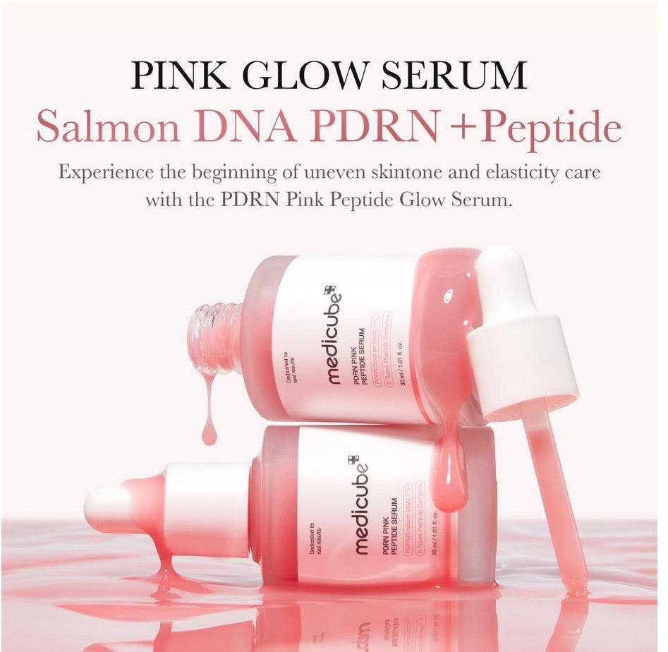 MEDICUBE- PDRN Pink Peptide Glow Serum